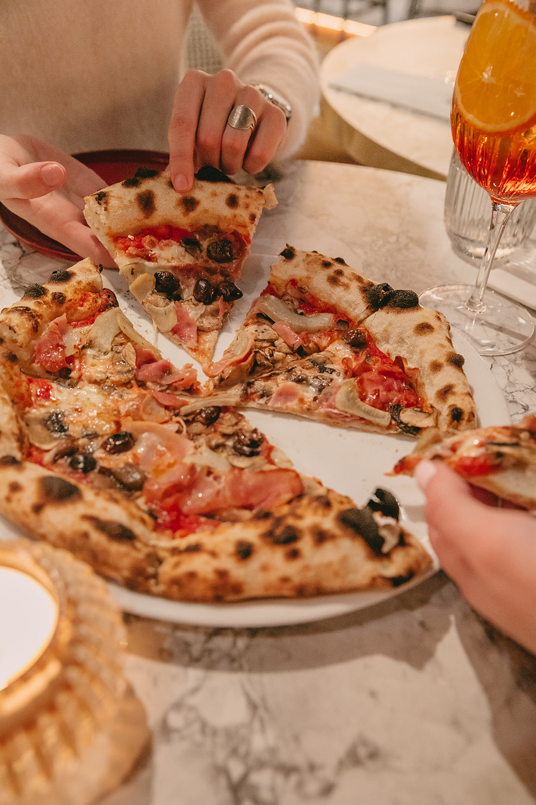 Image d'une pizza Margherita